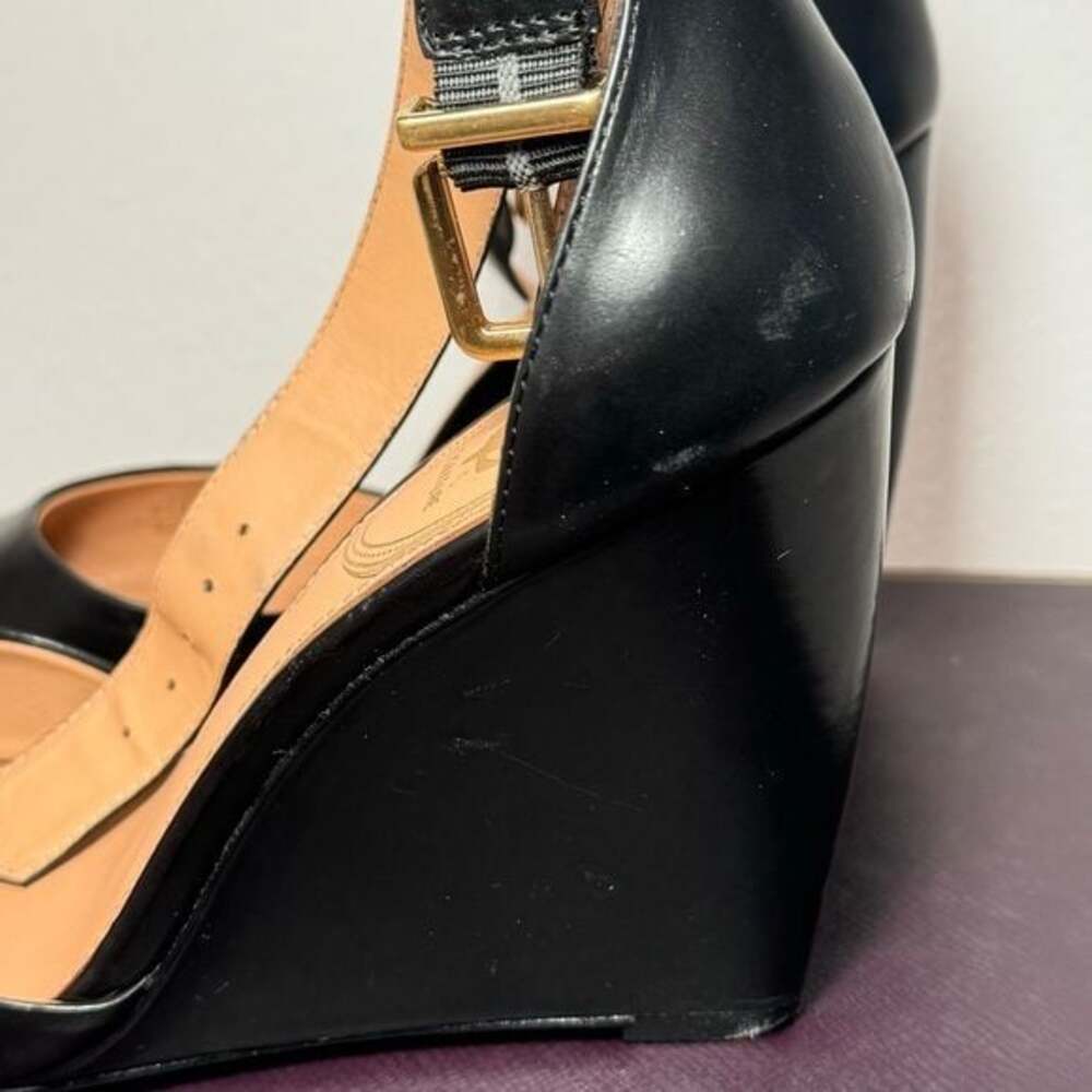 Vince Camuto VI-SOLANNA Black Resina Wedge - Picture 3 of 9
